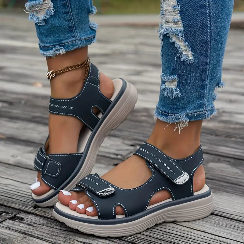 ComfortStride Wedge Sandaler | Ortopædisk Premium Design