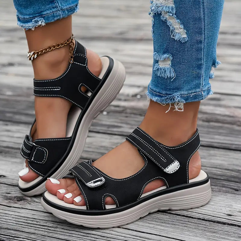 ComfortStride Wedge Sandaler | Ortopædisk Premium Design