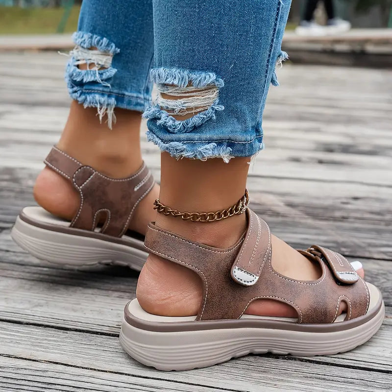 ComfortStride Wedge Sandaler | Ortopædisk Premium Design