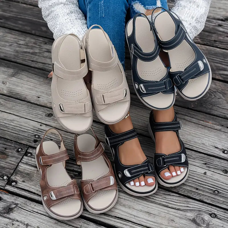 ComfortStride Wedge Sandaler | Ortopædisk Premium Design