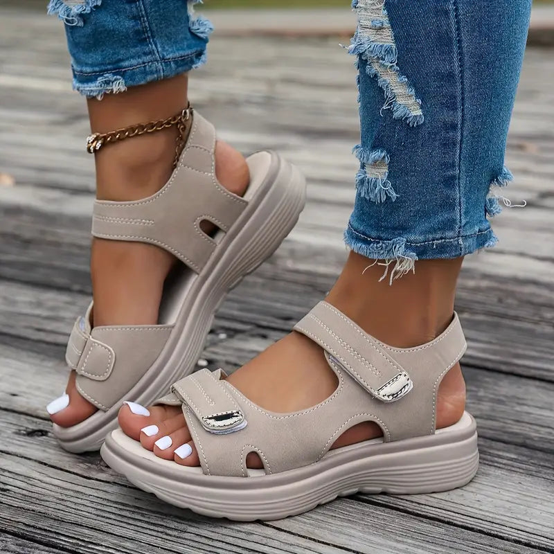 ComfortStride Wedge Sandaler | Ortopædisk Premium Design